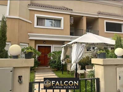 For sale a villa in the heart of New Cairo with installments up to 12 years on the Suez Road directly in the best location and division