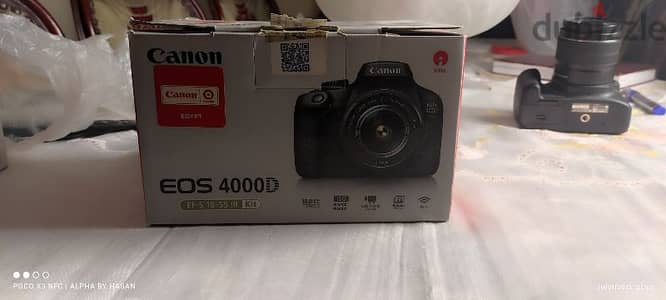 Canon eos 4000d camera in mint condition