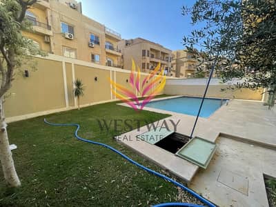 شقه ارضي أول ساكن للايجار في السياحية الرابعة. Ground floor apartment for rent, first resident in the fourth tourist area