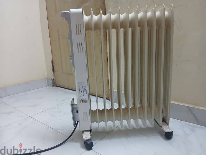 دفايه تورنيدو 2500 W استعمال نضيف دفايه زيت 11 ريشه 1