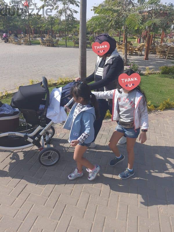 twin baby stroller zoom 3