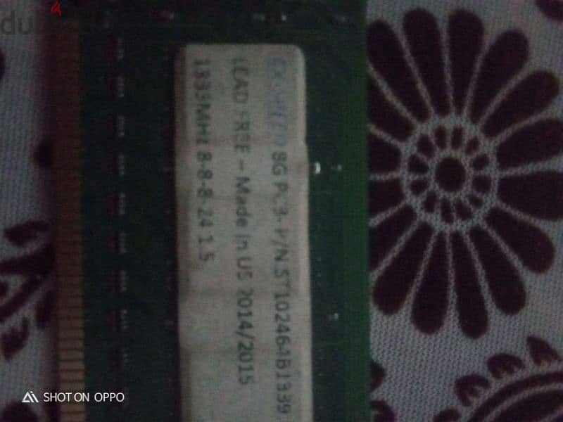 رام 8 جيجا ddr 3 1333hz 0