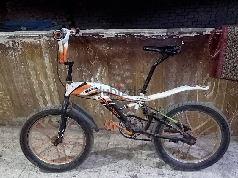 عجله BMX هيكل حديد تم تقليل السعر لسرعه البيع 1