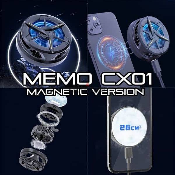 MEMO Cx01 مبرد مائي للموبايل 4