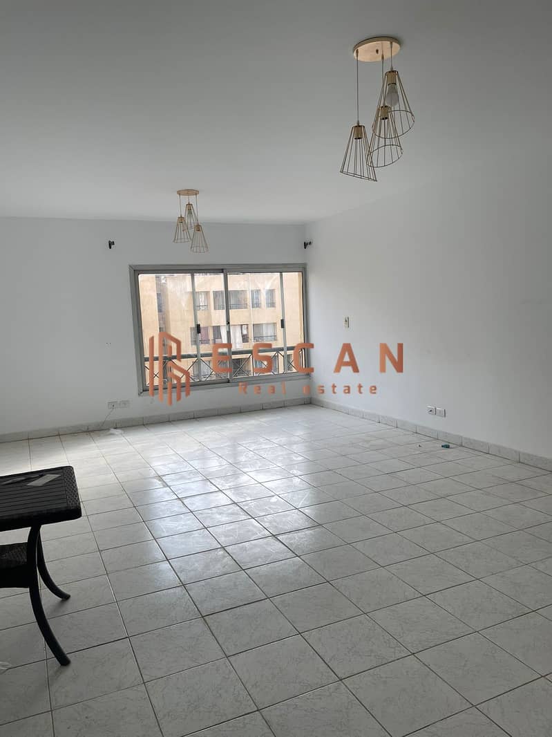 A new apartment is available for rent in Al-Rehab, in the third phase, near Gateway 0