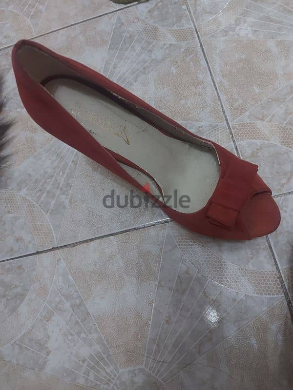 حذاء شمواه. Suede heels 2