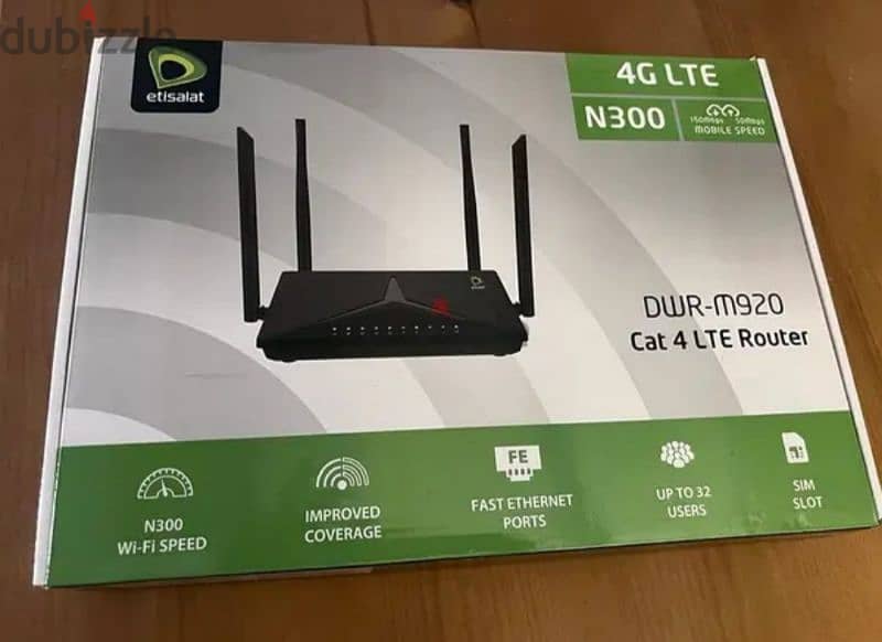 4G Home router Etisalat 1