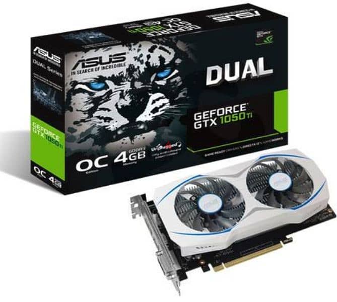 GTX 1050TI 4GB ASUS DUAL 0