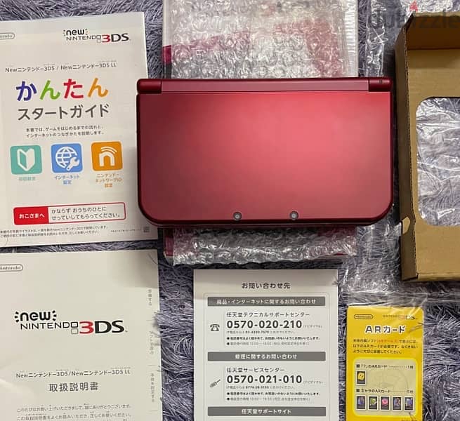 Nintendo New 3DS XL (Metallic Red) 8