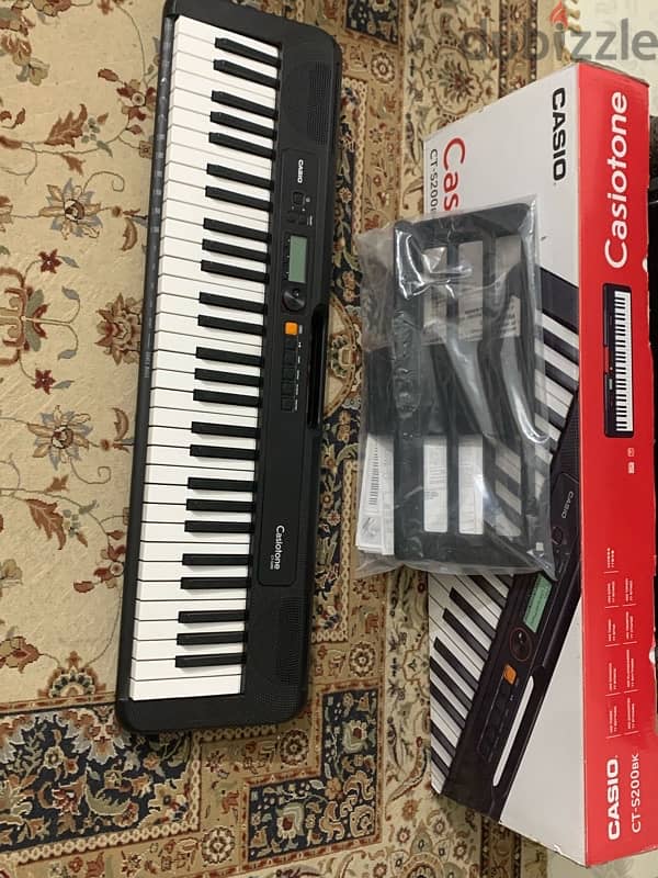 Casio Cts200Bk 5 octaves midi keyboard 0