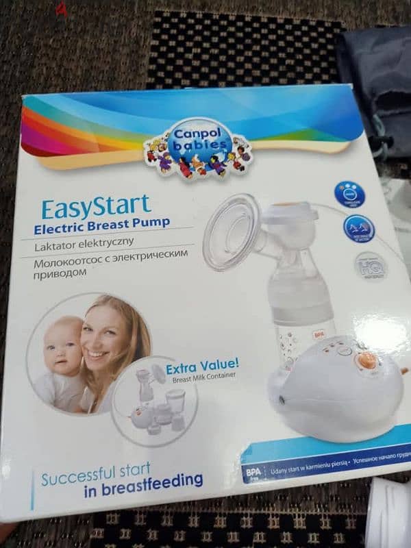 شفاط لبن كهربائى براند كانبول (Canpol Electric Breast Pump) 0