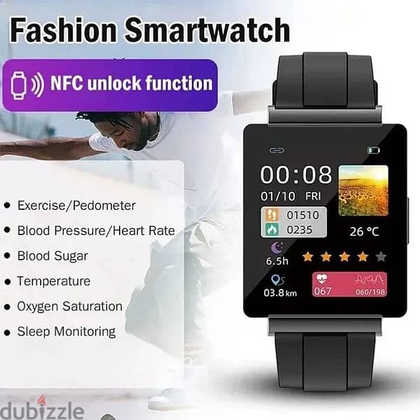 Blood Glucose level Smart watch 1