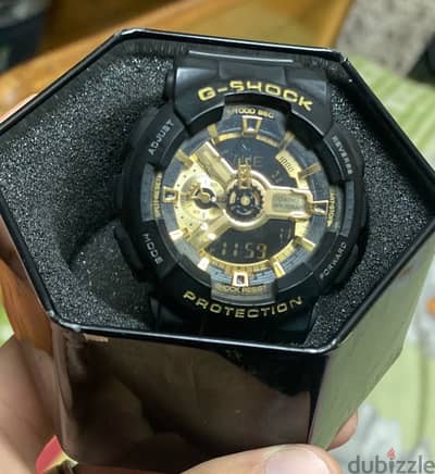 ساعة G-SHOCK GA-110-1B اصلية وارد السعودية