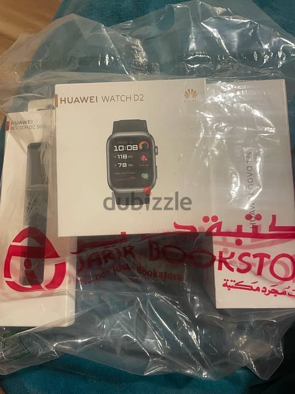 huawei watch D2 with watch strap 0