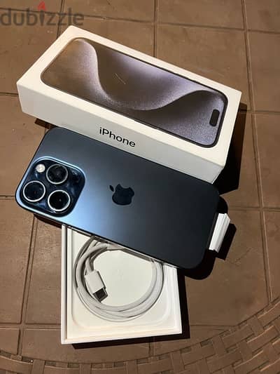 iPhone 15 pro 128g 100% استخدام شهر