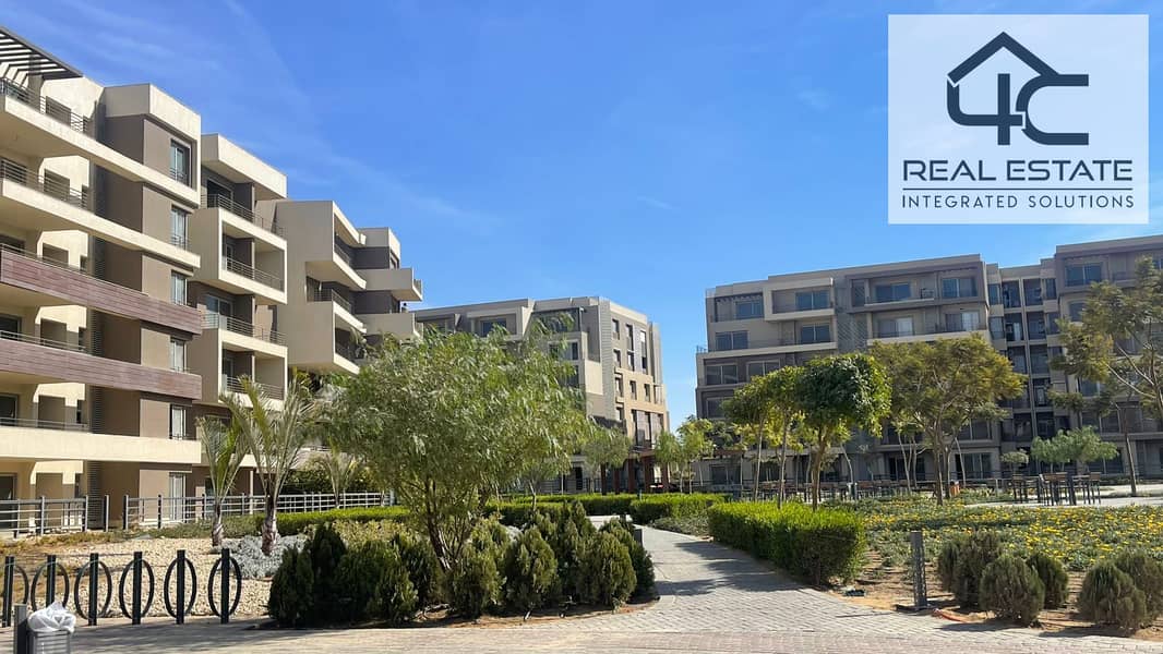 apartment  250 for sale  in compound palm hills new cairo, Immediate delivery At a bargain price with installment  under price market 0