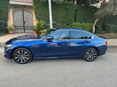 BMW 320 lixury 2024 brand new - blue