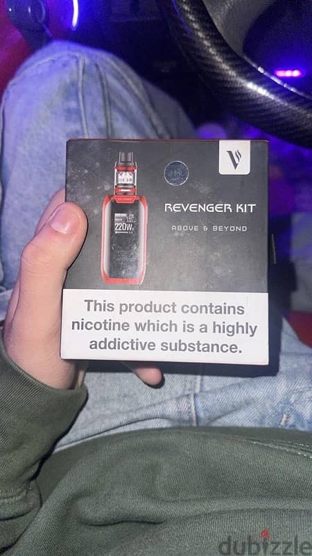 vape revenger x  و معاه تنك زيوس  اكس دويل كويل 2