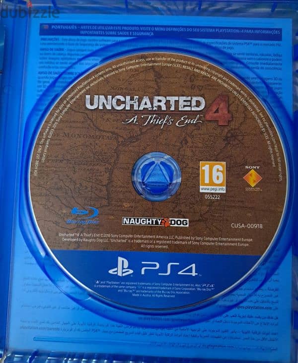 Uncharted 4 Arabic version 1