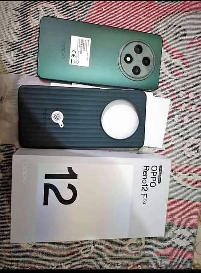 oppo reno 12F 5g 12 +12 رامات 256 جيجا