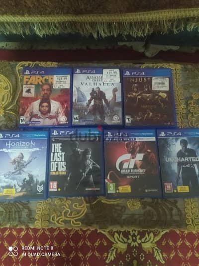 العاب اسطوانات بلايستيشن فور ps4 CD