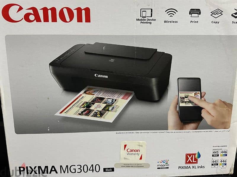 Canon PIXMA MG3040 طباعة 0