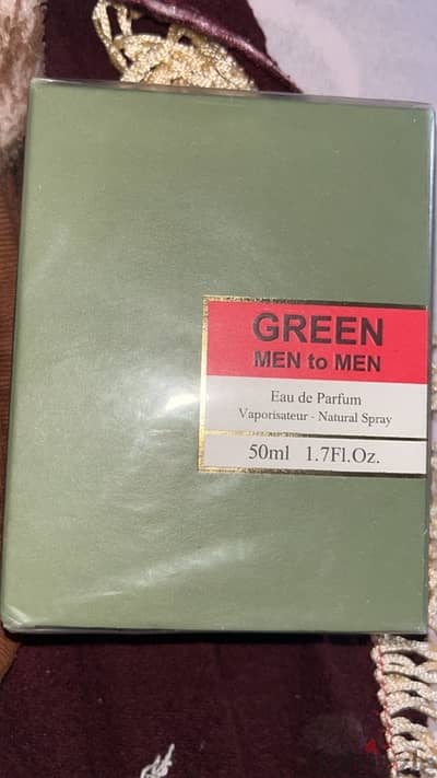 Green men to men Eau de parfum معتق 9سنين من 2016 متفتحش