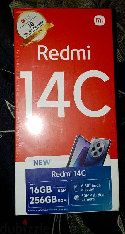 Redmi 14c ram 6/128 0