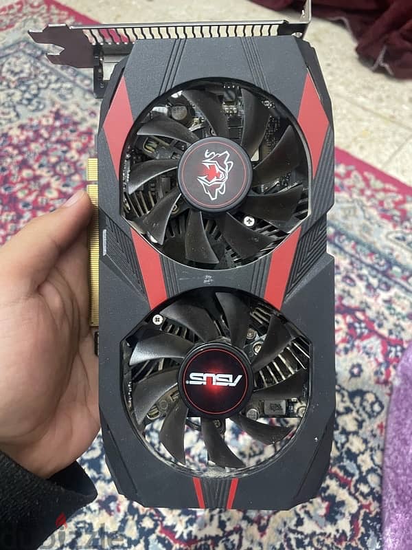 كارت شاشه  Gtx 1050 ti 4gحالته ممتازة 1