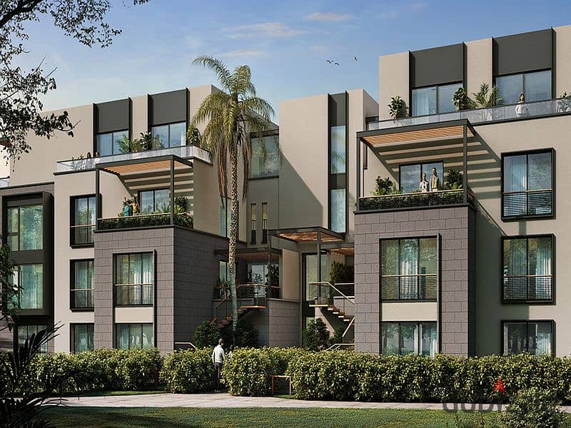 "Townhouse with installments over 12 years, Prime Location, next to Palm Hills and New Giza. " 0