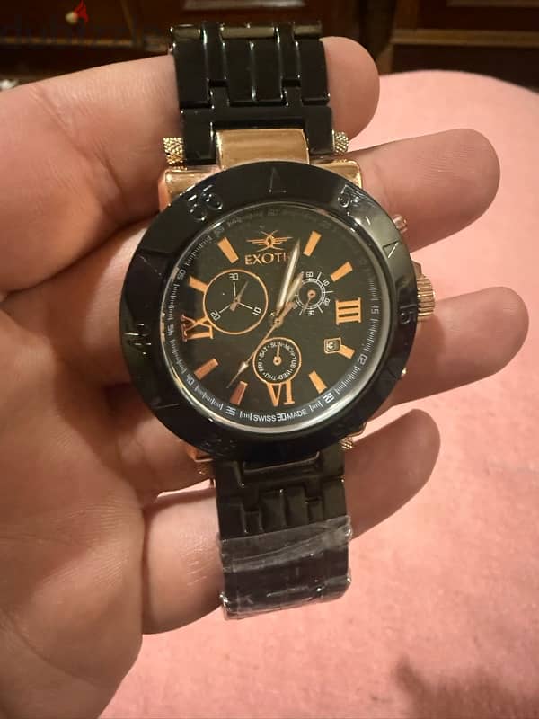 Exotic watch سويسرى اصلى جديده 1