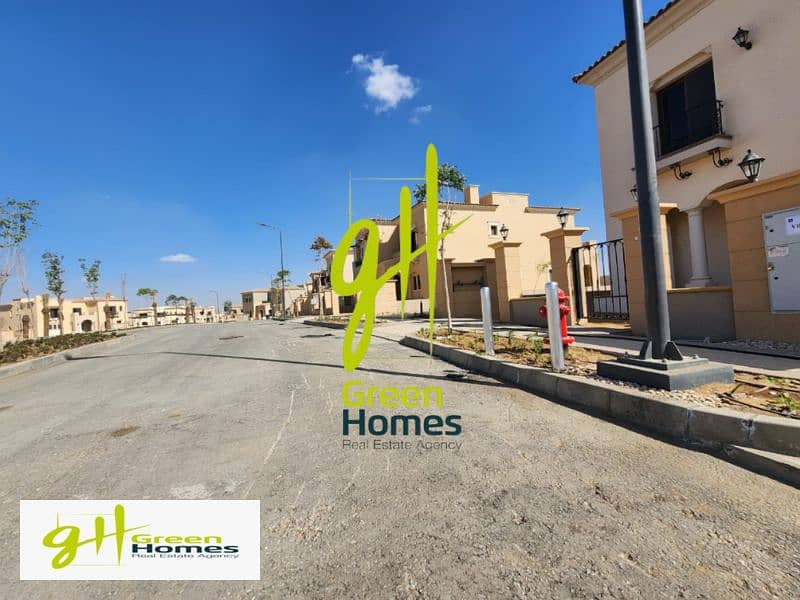 TownHouse 313m ready to move for sale in City Gate, New Cairo - Best location 0