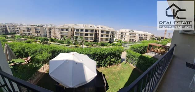 Apartment in compound al marasem fifth square 195m prime location view on largest pocket landscape with lowest down payment available in market