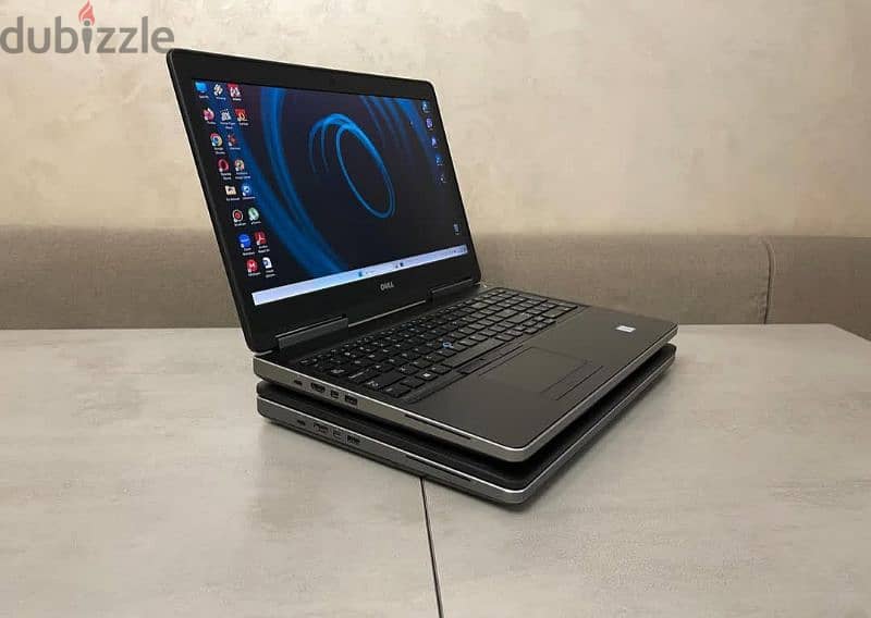 dell 7710 . . لاب الجرافيك برام 32 و HQ وكارتين شاشة وهاردين 2