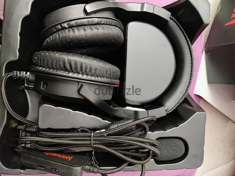 Reddragon Pandora h350 usb headphone سماعه 2