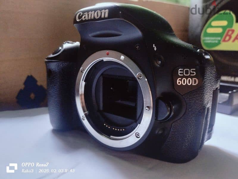 Camera canon 600D 4