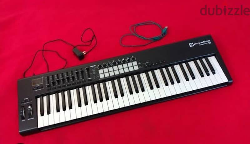 Novation midi keyboard Mk2 61 keys used 0