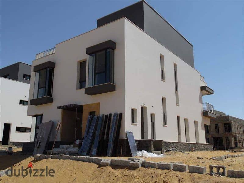 Villa prime location ready to move Semi finished for sale at Villette - New Cairo fifth settlement 0