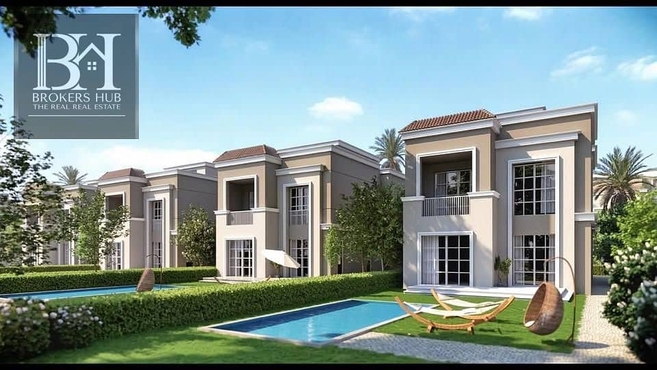 فيلا للبيع داخل كمبوند مميز من شركه مدينه مصر Villa for sale in a premium compound by Madinet Masr Company. 0