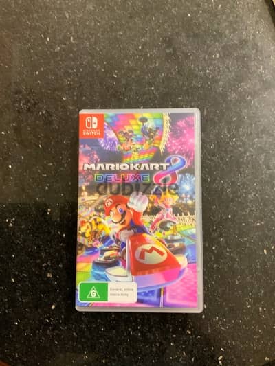 MarioKart 8 Deluxe in its original box + Excellent Screen Protector