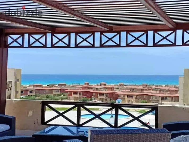 بنتهاوس 5 نوم صف اول على البحر متشطب استلام فوري في كمبوند كورنادو Coronado North Coast 0