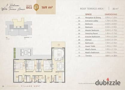 Apartment 169m Resale At Compound Village West Delivery 2026