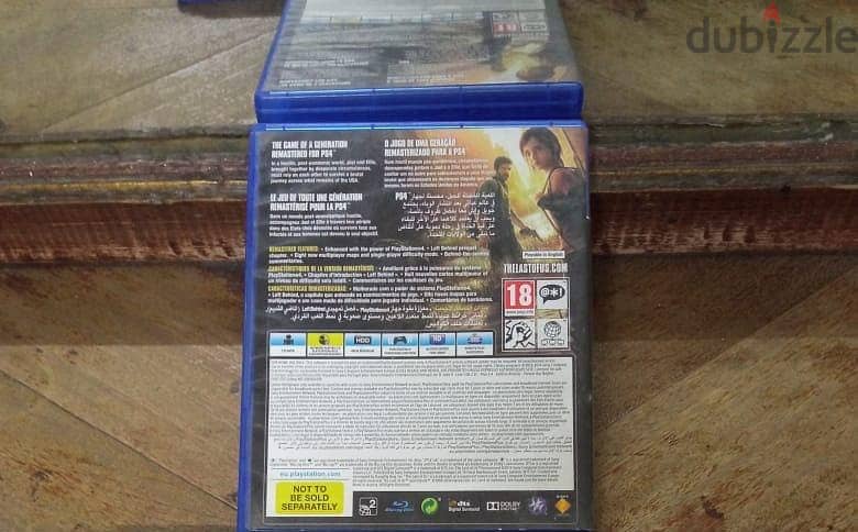 The Last of us remastered cd used like new (ps4) 1