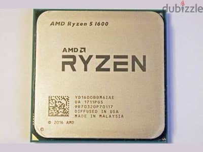 Ryzen 5 1600 بروسسور Amd كسر زيرو