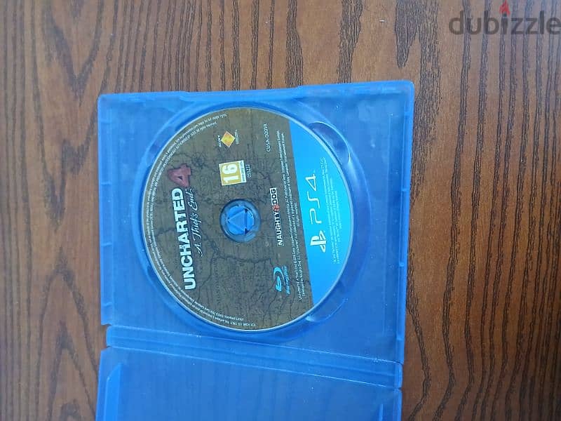 CD Uncharted 4 at thief's end حالة ممتازة و مدبلجة مصري 2