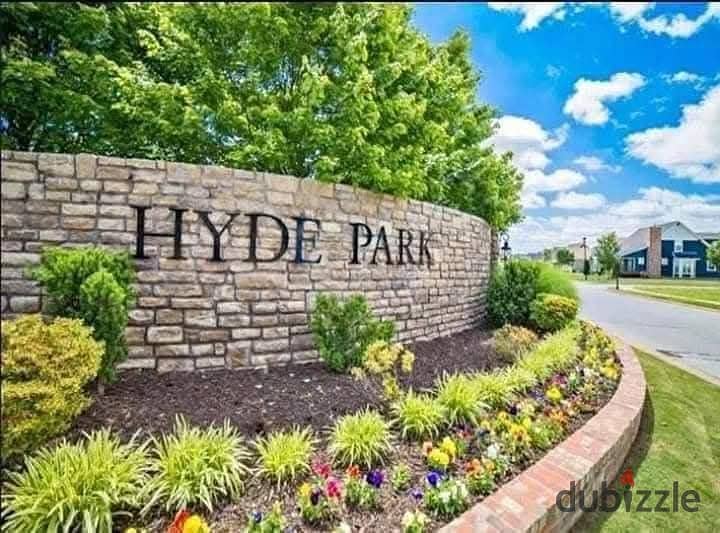 تاون هاوس  مساحة 210 متر استلام فوري فيو مميز  لسرعة البيع  بكموند هايد بارك  Hyde Park new cairo 0