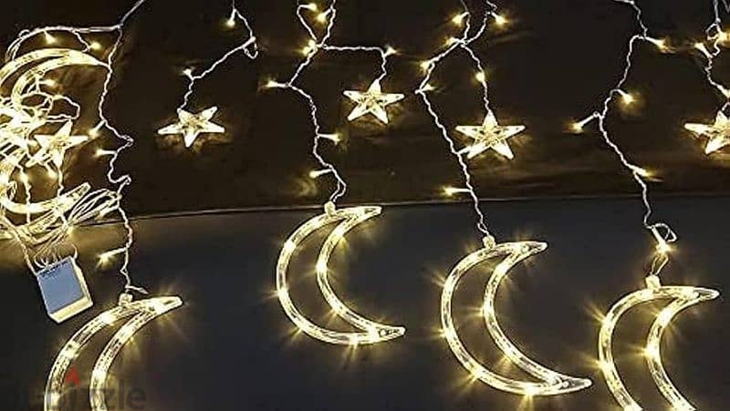 ستائر نور رمضان هلال ونجمه 1