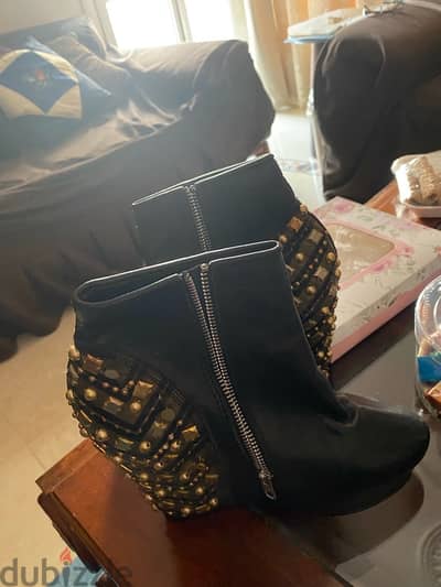 brand new genuine leather boot