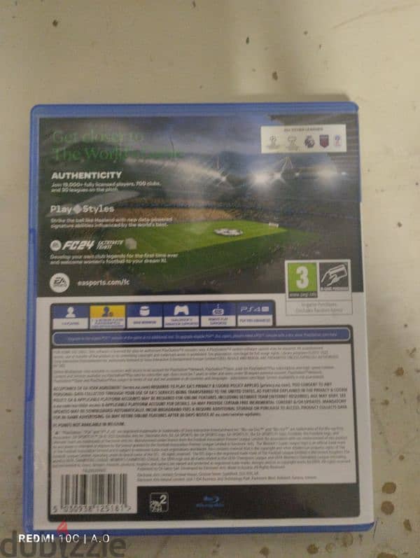 CD FC 24 English ps4 used like new for 2 months 1