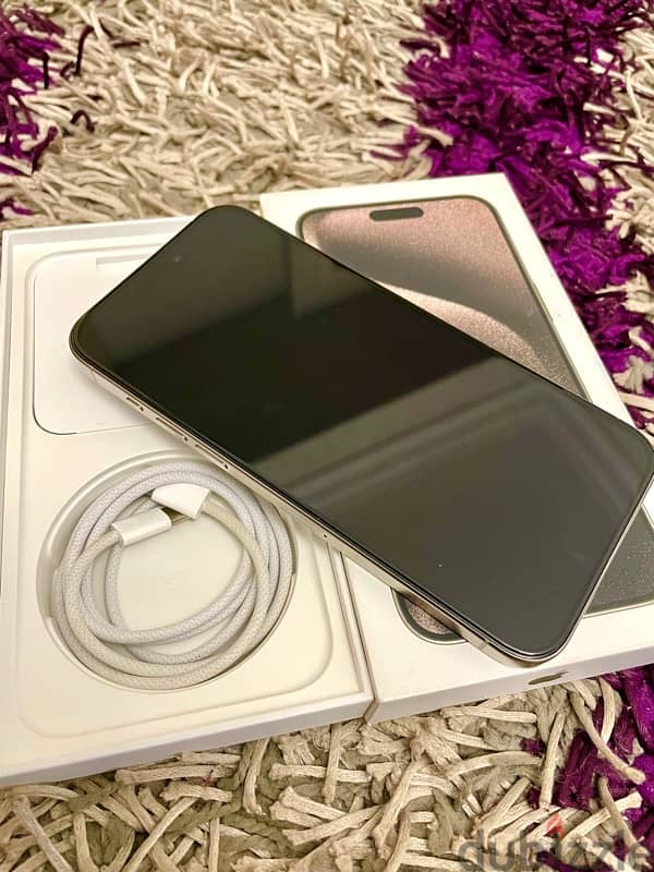 iPhone 15 ProMax 256GB زيروو 1